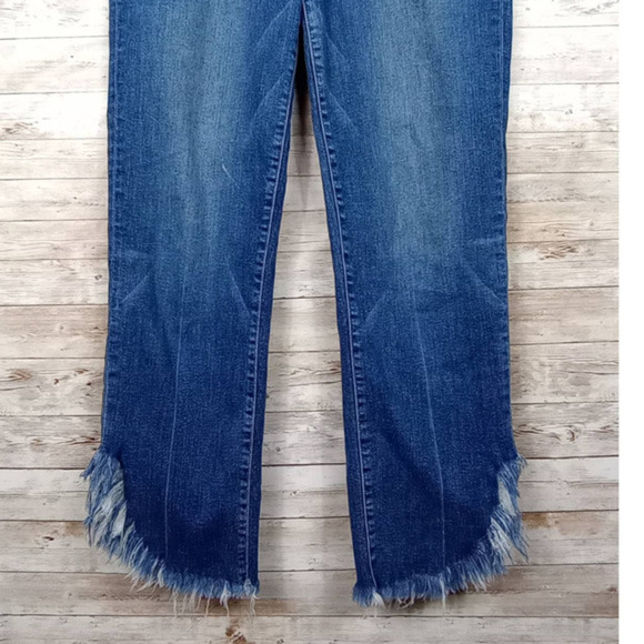 PAIGE High Rise Hoxton Straight Ankle Jeans Size‎ 30 - Picture 4 of 11